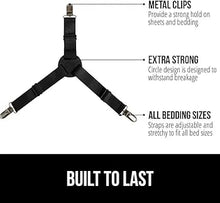 Load image into Gallery viewer, Bed Sheet Straps