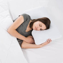 Load image into Gallery viewer, Carbon Cool LT Shoulder Pillow - The Mattress Experts - Cayman Islands, linens, linen, sheets, sheet sets, organic, Cayman, Grand Cayman, Mattress, mattresses, matress, matresses, matress experts, mattress expert, Mattress Gallery, blankets, duvets, comforters, blanket, organic, pillow, pillows, linen, linens, sheets, sheet sets, bedding, topper, duvet, mattress experts, cotton, cotton sheets, bamboo, bamboo sheets, bamboo linen, bamboo duvet, duvet cover, Tencel, Tencel sheets, neck pillow