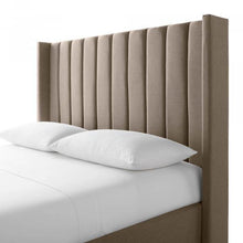 Load image into Gallery viewer, Blackwell Headboard by Malouf - The Mattress Experts - Cayman Islands, linens, linen, sheets, sheet sets, organic, Cayman, Grand Cayman, Mattress, mattresses, matress, matresses, matress experts, mattress expert, Mattress Gallery, blankets, duvets, comforters, blanket, organic, pillow, pillows, linen, linens, sheets, sheet sets, bedding, topper, duvet, platform bed, bed frame, bed base