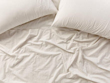 Load image into Gallery viewer, Organic Crinkled Percale Sheet Set - The Mattress Experts - Cayman Islands