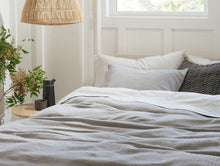 Load image into Gallery viewer, Monterey Organic Duvet Cover - The Mattress Experts - Cayman Islands, linens, linen, sheets, sheet sets, organic, Cayman, Grand Cayman, Mattress, mattresses, matress, matresses, matress experts, mattress expert, mattress experts, Mattress Gallery, blankets, duvets, comforters, blanket, organic, pillow, pillows, linen, linens, sheets, sheet sets, bedding, tempurpedic, platform beds, coyuchi