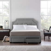Load image into Gallery viewer, Watson Platform Beds - The Mattress Experts - Cayman Islands, linens, linen, sheets, sheet sets, organic, Cayman, Grand Cayman, Mattress, mattresses, matress, matresses, matress experts, mattress expert, Mattress Gallery, blankets, duvets, comforters, blanket, organic, pillow, pillows, linen, linens, sheets, sheet sets, bedding, topper, duvet, platform bed, beds, headboard, frame, bed frame
