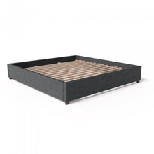 Load image into Gallery viewer, Eastman Platform Bed Base from Malouf - The Mattress Experts - Cayman Islands, linens, linen, sheets, sheet sets, organic, Cayman, Grand Cayman, Mattress, mattresses, matress, matresses, matress experts, mattress expert, Mattress Gallery, blankets, duvets, comforters, blanket, organic, pillow, pillows, linen, linens, sheets, sheet sets, bedding, topper, duvet, headboards, platform bed, beds, bases, bed frame, bed frames