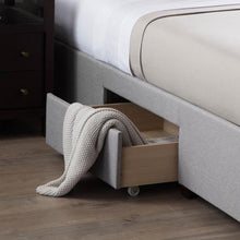 Load image into Gallery viewer, Watson Platform Beds - The Mattress Experts - Cayman Islands, linens, linen, sheets, sheet sets, organic, Cayman, Grand Cayman, Mattress, mattresses, matress, matresses, matress experts, mattress expert, Mattress Gallery, blankets, duvets, comforters, blanket, organic, pillow, pillows, linen, linens, sheets, sheet sets, bedding, topper, duvet, platform bed, beds, headboard, frame, bed frame