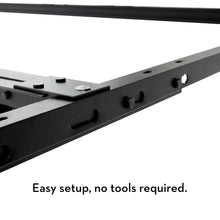 Load image into Gallery viewer, Universal Bed Frame from Malouf - The Mattress Experts - Cayman Islands, linens, linen, sheets, sheet sets, organic, Cayman, Grand Cayman, Mattress, mattresses, matress, matresses, matress experts, mattress expert, Mattress Gallery, blankets, duvets, comforters, blanket, organic, pillow, pillows, linen, linens, sheets, sheet sets, bedding, topper, duvet, headboards, platform bed, beds, bases, bed frame, bed frames