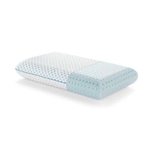 Load image into Gallery viewer, Weekender Gel Memory Foam Pillow + Reversible Cooling Cover - The Mattress Experts - Cayman Islands, linens, linen, sheets, sheet sets, organic, Cayman, Grand Cayman, Mattress, mattresses, blankets, duvets, comforters, blanket, bedding, organic bedding, organic linen, organics, cotton, all natural, Egyptian cotton, bed frames, platform beds, bedroom furniture, bedroom, furniture, pillow, pillows