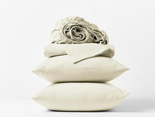 Load image into Gallery viewer, Organic Crinkled Percale Sheet Set - The Mattress Experts - Cayman Islands
