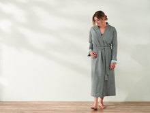 Load image into Gallery viewer, Unisex Mediterranean Organic Modern Robe - The Mattress Experts - Cayman Islands