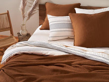 Load image into Gallery viewer, Cascade Organic Matelassé Blanket - The Mattress Experts - Cayman Islands, linens, linen, sheets, sheet sets, organic, Cayman, Grand Cayman, Mattress, mattresses, matress, matresses, matress experts, mattress expert, mattress experts, Mattress Gallery, blankets, duvets, comforters, blanket, organic, pillow, pillows, linen, linens, sheets, sheet sets, bedding, tempurpedic, platform beds, coyuchi