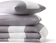 Load image into Gallery viewer, Linenspa Microfiber Youth Comforter - Rugby Stripe