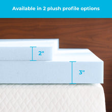 Load image into Gallery viewer, Linenspa 2" Gel Memory Foam Topper