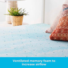 Load image into Gallery viewer, Linenspa 3" Gel Swirl Memory Foam Topper