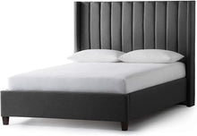 Load image into Gallery viewer, Eastman Platform Bed Base from Malouf - The Mattress Experts - Cayman Islands, linens, linen, sheets, sheet sets, organic, Cayman, Grand Cayman, Mattress, mattresses, matress, matresses, matress experts, mattress expert, Mattress Gallery, blankets, duvets, comforters, blanket, organic, pillow, pillows, linen, linens, sheets, sheet sets, bedding, topper, duvet, headboards, platform bed, beds, bases, bed frame, bed frames