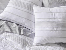 Load image into Gallery viewer, Ripple Stripe Organic Sham - The Mattress Experts - Cayman Islands