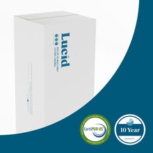 Load image into Gallery viewer, Lucid 10 inch - The Mattress Experts - Cayman Islands, linens, linen, sheets, sheet sets, organic, Cayman, Grand Cayman, Mattress, mattresses, matress, matresses, matress experts, mattress expert, mattress experts, Mattress Gallery, blankets, duvets, comforters, blanket, organic, pillow, pillows, linen, linens, sheets, sheet sets, bedding, tempurpedic, platform beds, Coyuchi, cotton, bedding, Scandinavian Mattress, Scandinavian, Sandmahn, latex, latex mattress, plush, plush mattress, firm, firm mattress