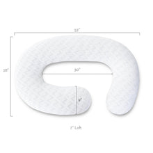 Load image into Gallery viewer, Wrap-Around Pillow - The Mattress Experts - Cayman Islands, linens, linen, sheets, sheet sets, organic, Cayman, Grand Cayman, Mattress, mattresses, blankets, duvets, comforters, blanket, bedding, organic bedding, organic linen, organics, cotton, all natural, Egyptian cotton, bed frames, platform beds, bedroom furniture, bedroom, furniture, pillow, pillows