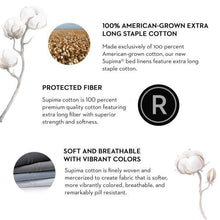 Load image into Gallery viewer, Supima Cotton Sheet Set - The Mattress Experts - Cayman Islands, linens, linen, sheets, sheet sets, organic, Cayman, Grand Cayman, Mattress, mattresses, matress, matresses, matress experts, mattress expert, Mattress Gallery, blankets, duvets, comforters, blanket, organic, pillow, pillows, linen, linens, sheets, sheet sets, bedding, topper, duvet, mattress experts, cotton, cotton sheets, bamboo, bamboo sheets, bamboo linen, bamboo duvet, duvet cover, Tencel, Tencel sheets, neck pillow, side sleeper pillow