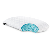Load image into Gallery viewer, Shredded Gel Dough Pillow - The Mattress Experts - Cayman Islands, linens, linen, sheets, sheet sets, organic, Cayman, Grand Cayman, Mattress, mattresses, blankets, duvets, comforters, blanket, bedding, organic bedding, organic linen, organics, cotton, all natural, Egyptian cotton, bed frames, platform beds, bedroom furniture, bedroom, furniture, pillow, pillows