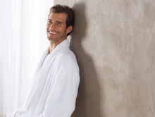 Load image into Gallery viewer, Cloud Loom Unisex Organic Bath Robes - The Mattress Experts - Cayman Islands