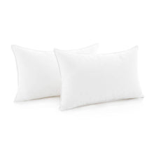 Load image into Gallery viewer, Weekender Compressed Pillow 2-Pack - The Mattress Experts - Cayman Islands, linens, linen, sheets, sheet sets, organic, Cayman, Grand Cayman, Mattress, mattresses, blankets, duvets, comforters, blanket, bedding, organic bedding, organic linen, organics, cotton, all natural, Egyptian cotton, bed frames, platform beds, bedroom furniture, bedroom, furniture, pillow, pillows, mattress experts