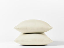 Load image into Gallery viewer, 300 TC Organic Sateen Pillowcases The Mattress Experts - Cayman Islands, Grand Cayman, George Town, organic, organic bedding, organic duvet, bedding, sheets, sheets sets, linen, linens, cotton, all natural, natural, organics, organic store, organic apparel, pillows, organic pillows, Coyuchi, mattress experts