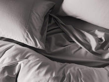 Load image into Gallery viewer, 300 TC Organic Sateen Duvet Cover The Mattress Experts - Cayman Islands, Grand Cayman, George Town, organic, organic bedding, organic duvet, bedding, sheets, sheets sets, linen, linens, cotton, all natural, natural, organics, organic store, organic apparel, pillows, organic pillows, Coyuchi
