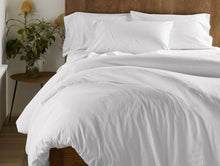 Load image into Gallery viewer, 300 TC Organic Sateen Duvet Cover The Mattress Experts - Cayman Islands, Grand Cayman, George Town, organic, organic bedding, organic duvet, bedding, sheets, sheets sets, linen, linens, cotton, all natural, natural, organics, organic store, organic apparel, pillows, organic pillows, Coyuchi