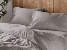 Load image into Gallery viewer, 300 TC Organic Sateen Duvet Cover The Mattress Experts - Cayman Islands, Grand Cayman, George Town, organic, organic bedding, organic duvet, bedding, sheets, sheets sets, linen, linens, cotton, all natural, natural, organics, organic store, organic apparel, pillows, organic pillows, Coyuchi