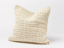 Load image into Gallery viewer, Woven Rope Organic Pillow Cover - The Mattress Experts - Cayman Islands
