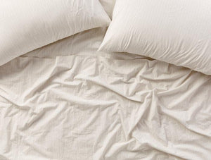 Organic Crinkled Percale Sheet Set - The Mattress Experts - Cayman Islands