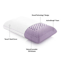 Load image into Gallery viewer, Zoned ActiveDough + Lavender Pillow - The Mattress Experts - Cayman Islands
