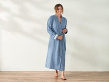 Load image into Gallery viewer, Unisex Mediterranean Organic Modern Robe - The Mattress Experts - Cayman Islands
