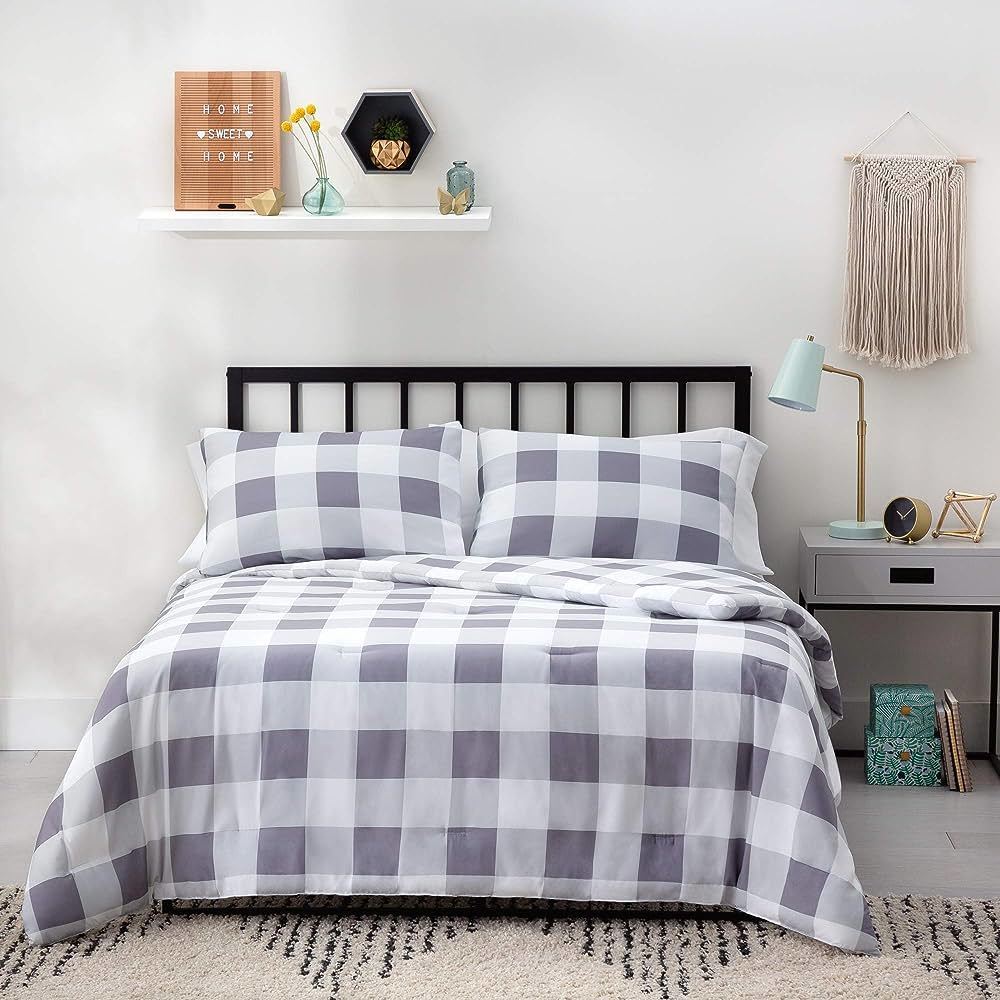 Linenspa Microfiber Youth Comforter - Buffalo Plaid