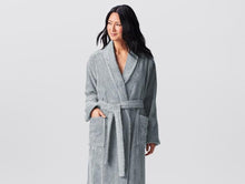 Load image into Gallery viewer, Cloud Loom Unisex Organic Bath Robes - The Mattress Experts - Cayman Islands
