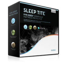 Load image into Gallery viewer, Five Sided Mattress Protector w/ Tencel + Omniphase - The Mattress Experts - Cayman Islands
